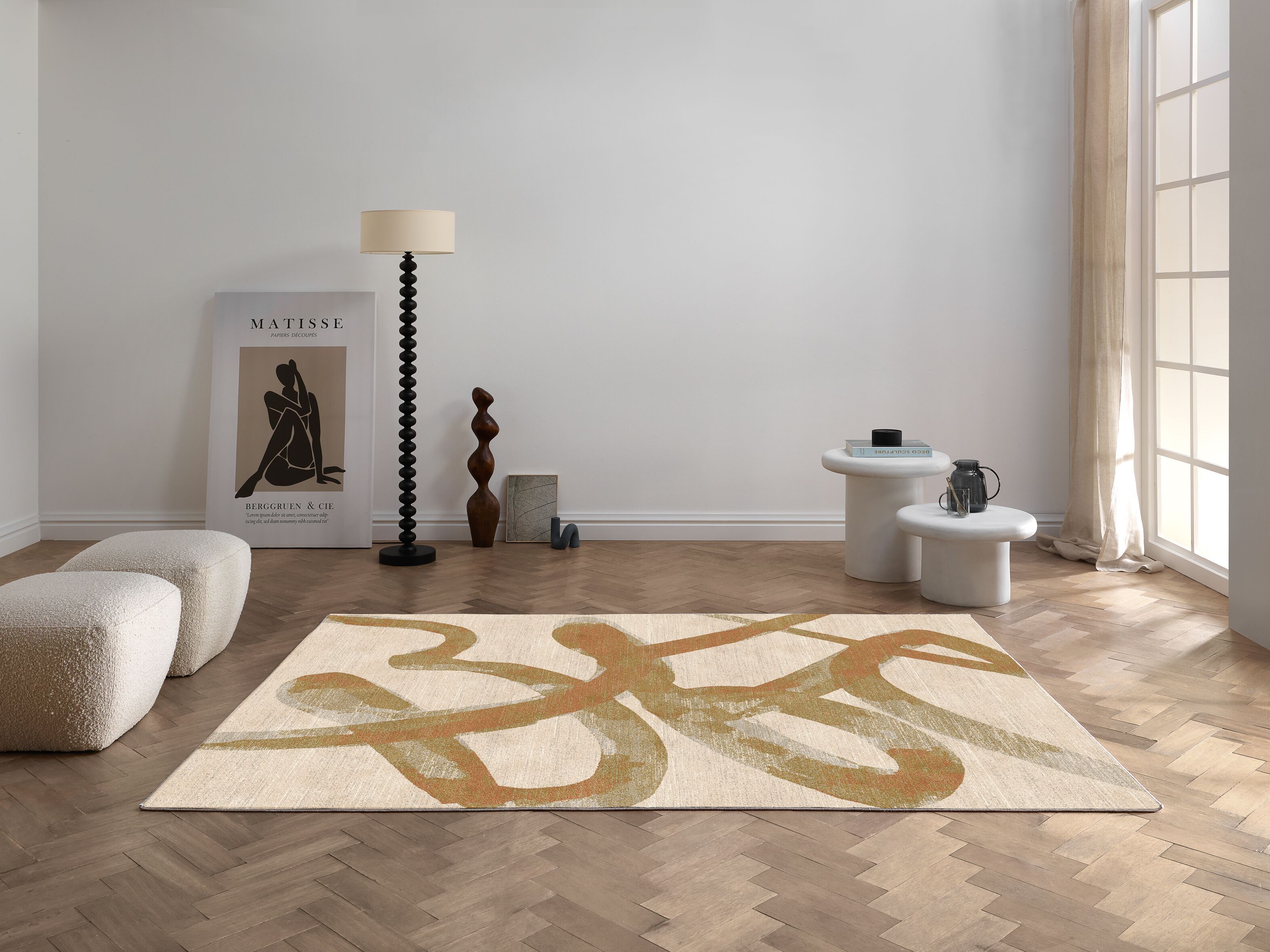 Ковер с прямоугольным рисунком Ademi Essential ARCH-00113286 - Вид №3