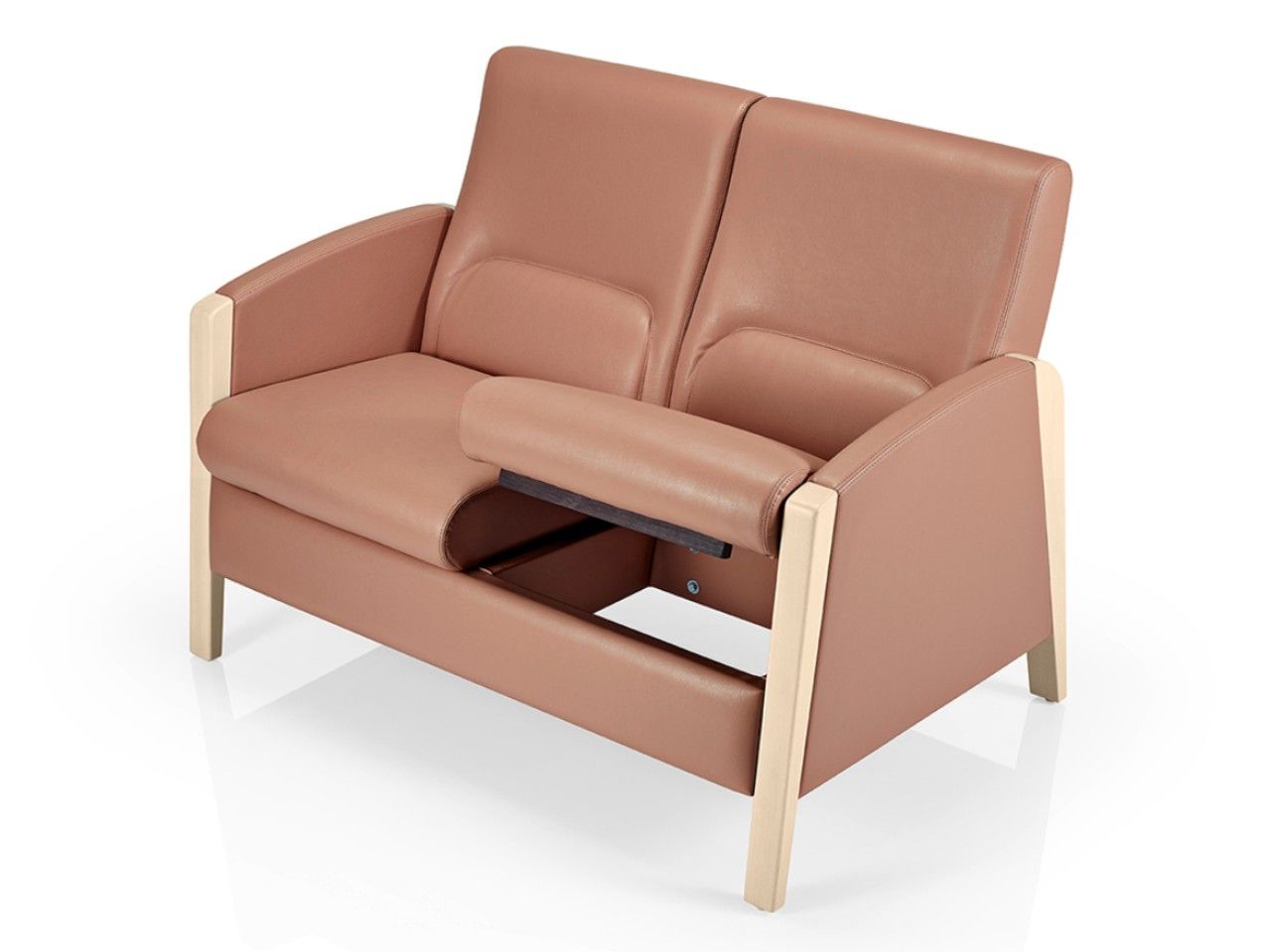 2-местный кожаный диван SIANA Fedra ARCH-00146461 - Вид №1