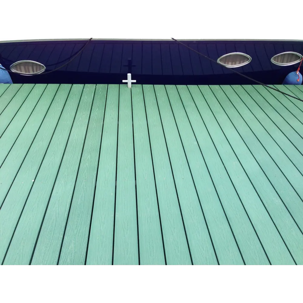 Террасная доска ДПК MultiDeck цвет Изумруд 3000x150x27 мм. Вельвет 0.45 м² МУЛЬТИДЕК STLM-2190770 - Вид №14