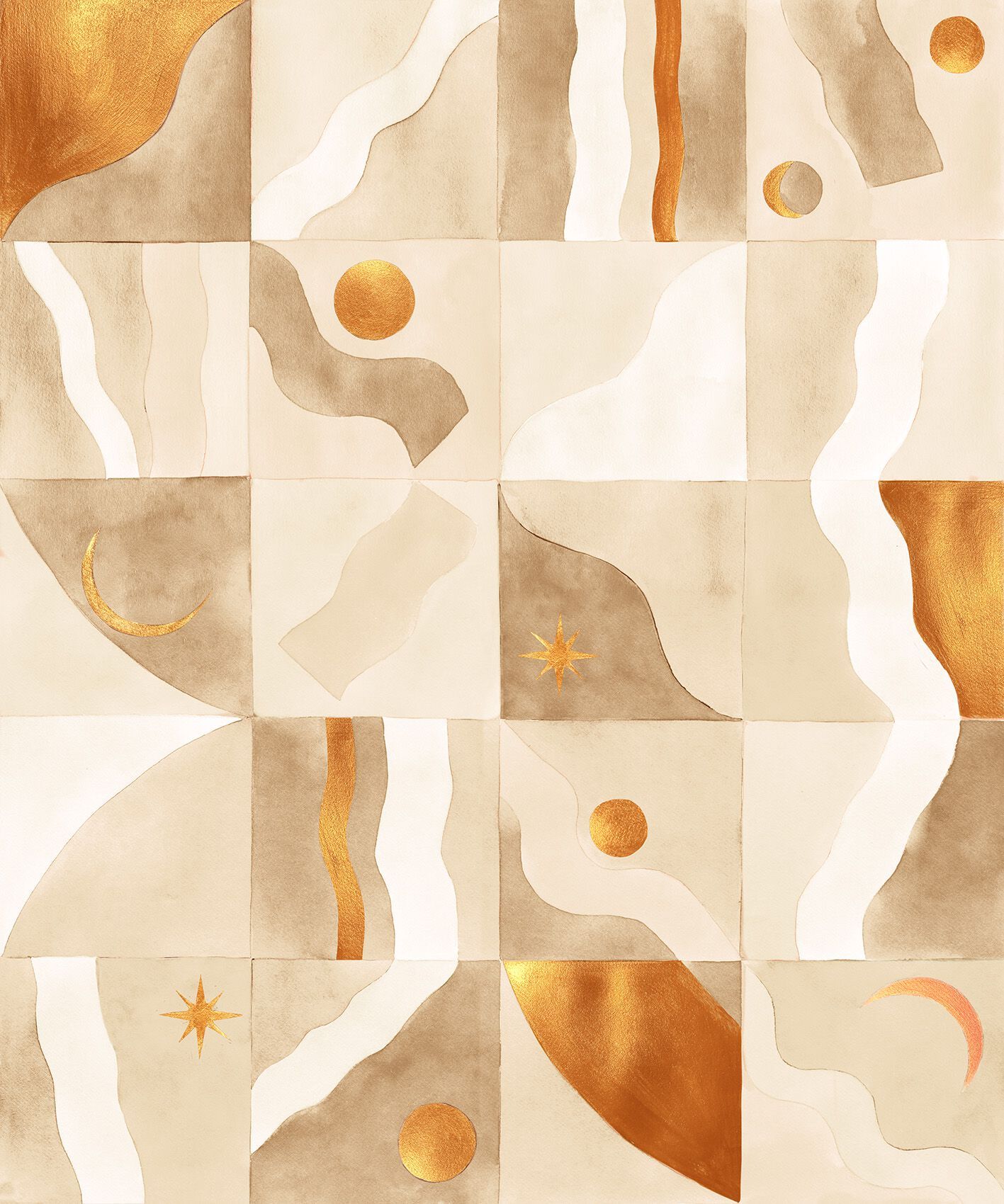 Обои с рисунком Jannelli&Volpi COSMO ARCH-00023131 - Вид №5