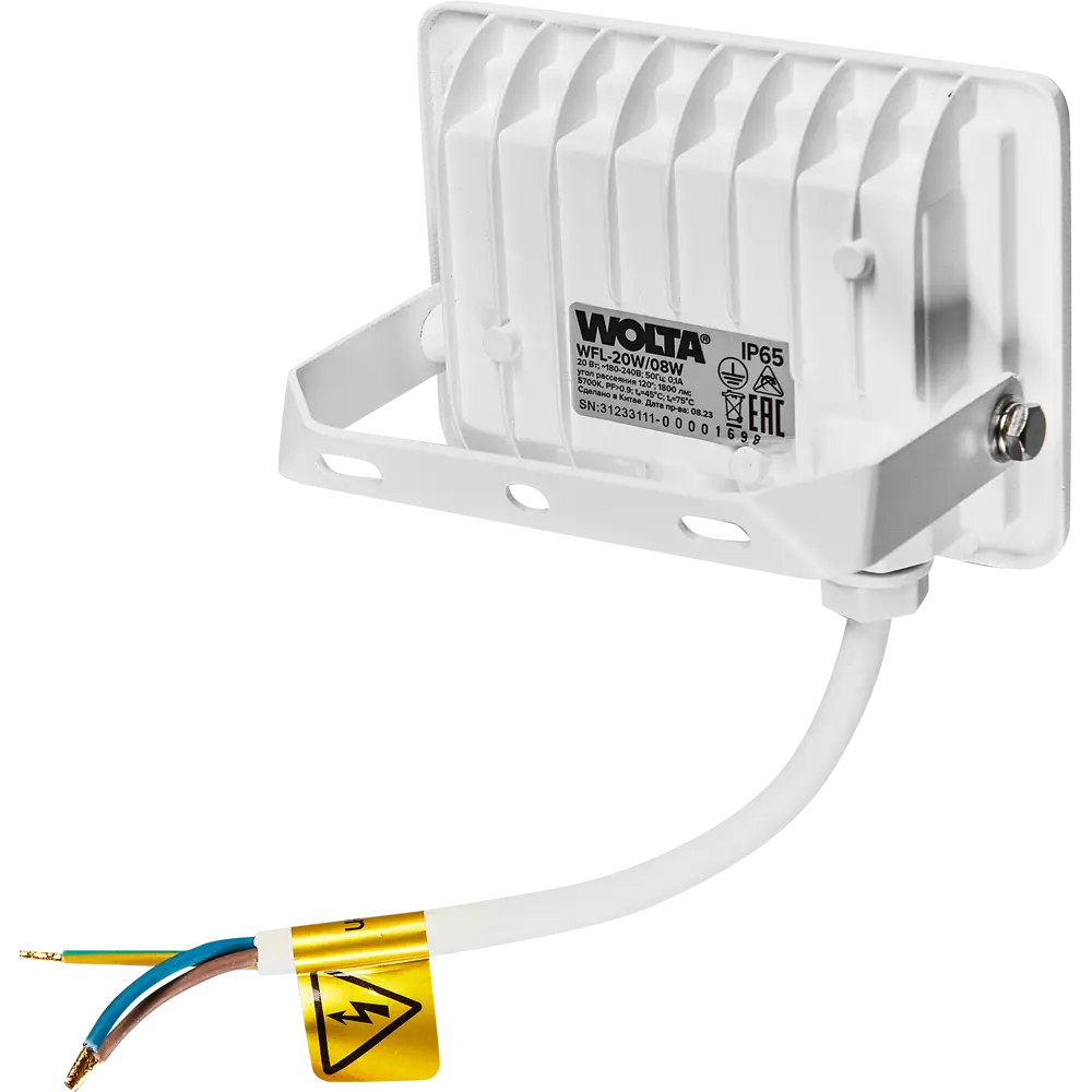 Светодиодный прожектор Wolta WFL-20W для уличного освещения 89338413 STLM-0928000 - Вид №4