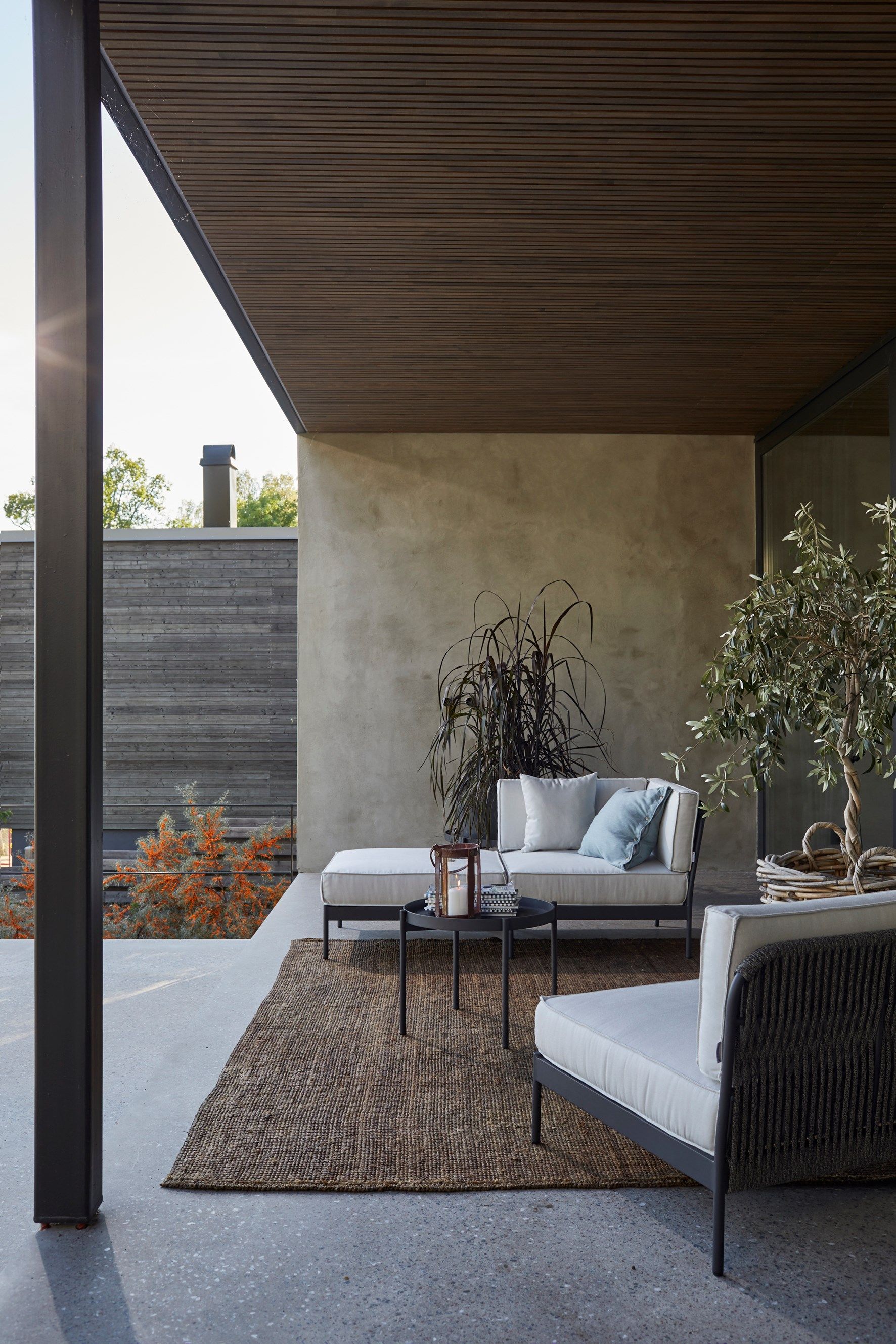 2-местный мягкий садовый диван Sunbrella® Skargaarden Lidö ARCH-00055259 - Вид №1