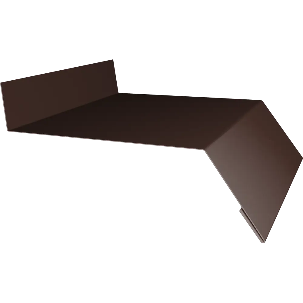 Отлив оцинкованный 200x2000 мм цвет коричневый 88309357 STLM-2122646 Santreyd 