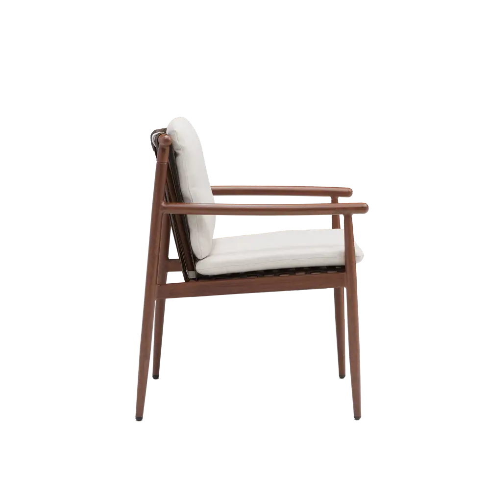 Кресло садовое NATERIAL Retro в стиле ретро с подушкой 87901310 STLM-0951069 - Вид №4