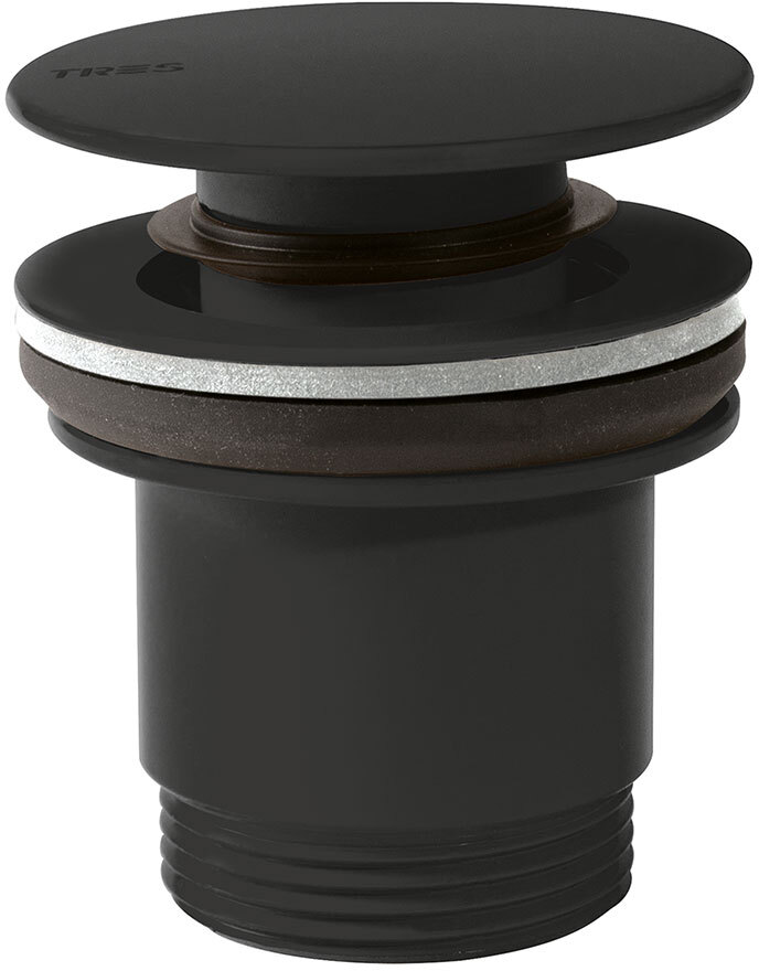 Простой и быстрый сливной клапан для умывальника Click-clack-24284001NM TRES