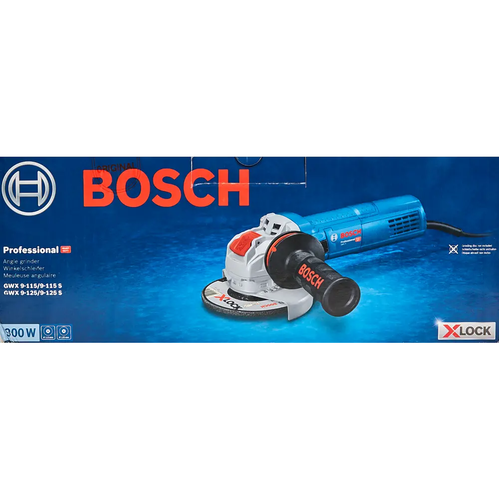УШМ (болгарка) Bosch GWX 9-125 S Professional, 06017B2000, X-LOCK, 125 мм, 900 Вт BOSCH PROFESSIONAL STLM-2021106 - Вид №9