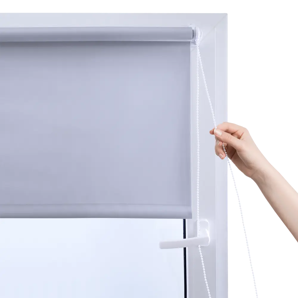 Штора рулонная KREAFORTA Ока 80x160 см серая STLM-2162096 - Вид №11