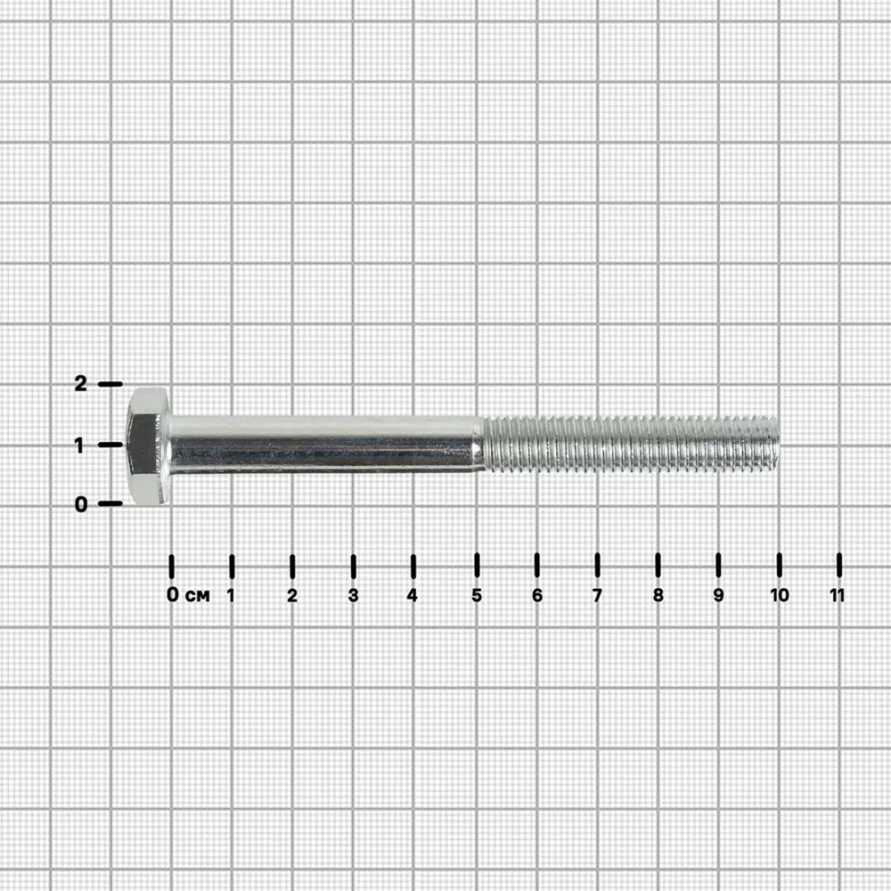 Болт DIN 931 10x100 мм оцинкованный Santreyd STLM-2199782 - Вид №2