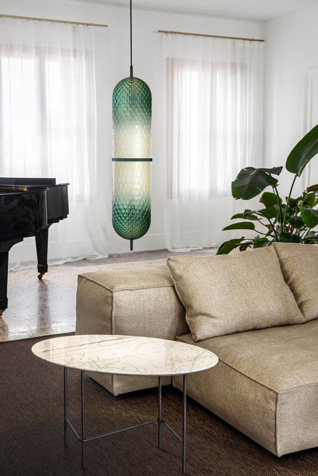 Подвесной светильник ручной работы из дутого стекла Olev Curuba ARCH-00000156 - Вид №3