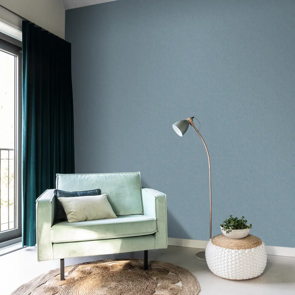 Обои флизелиновые Inspire Fabrik синие 1.06 м 644180 STLM-2098959 - Вид №4