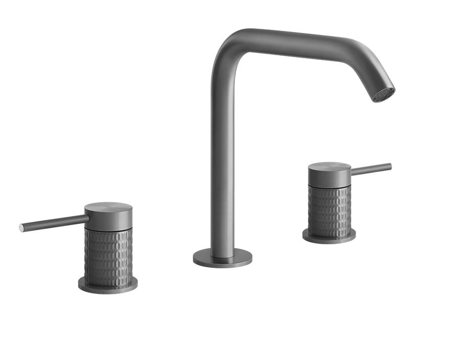 Смеситель для раковины с 3 отверстиями из нержавеющей стали Gessi Messi316 ARCH-00076826 - Вид №1