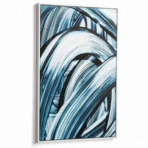 Картина на холсте 90х60 см синяя Hypnotist от La Forma LA FORMA  343080 Голубой;серый;синий