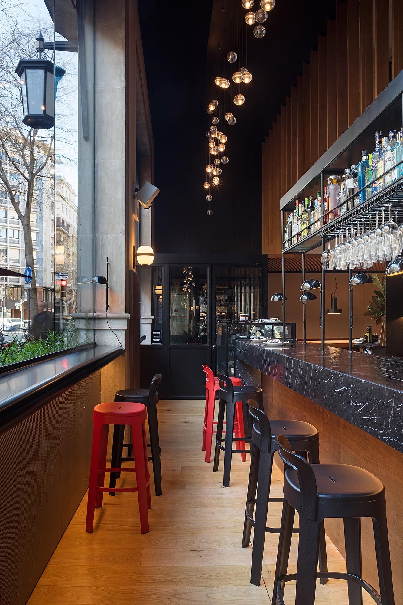 Высокий стальной барный стул RS Barcelona OMBRA ARCH-00105359 - Вид №6