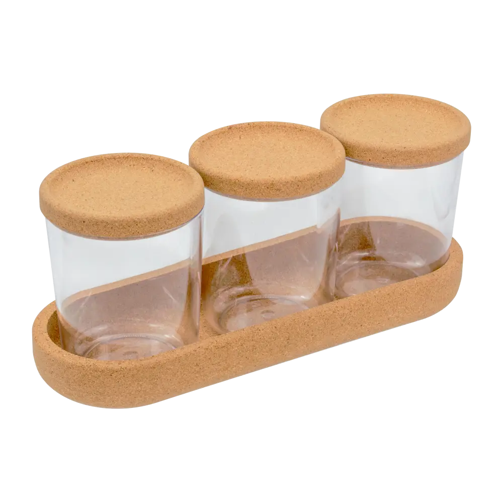 Набор аксессуаров для ванной комнаты Berossi Korely цвет прозрачный STLM-2169304