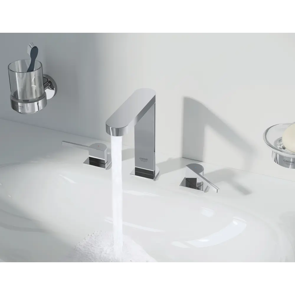 Стакан подвесной для зубных щёток Grohe Essential 40447001 STLM-2107264 - Вид №3