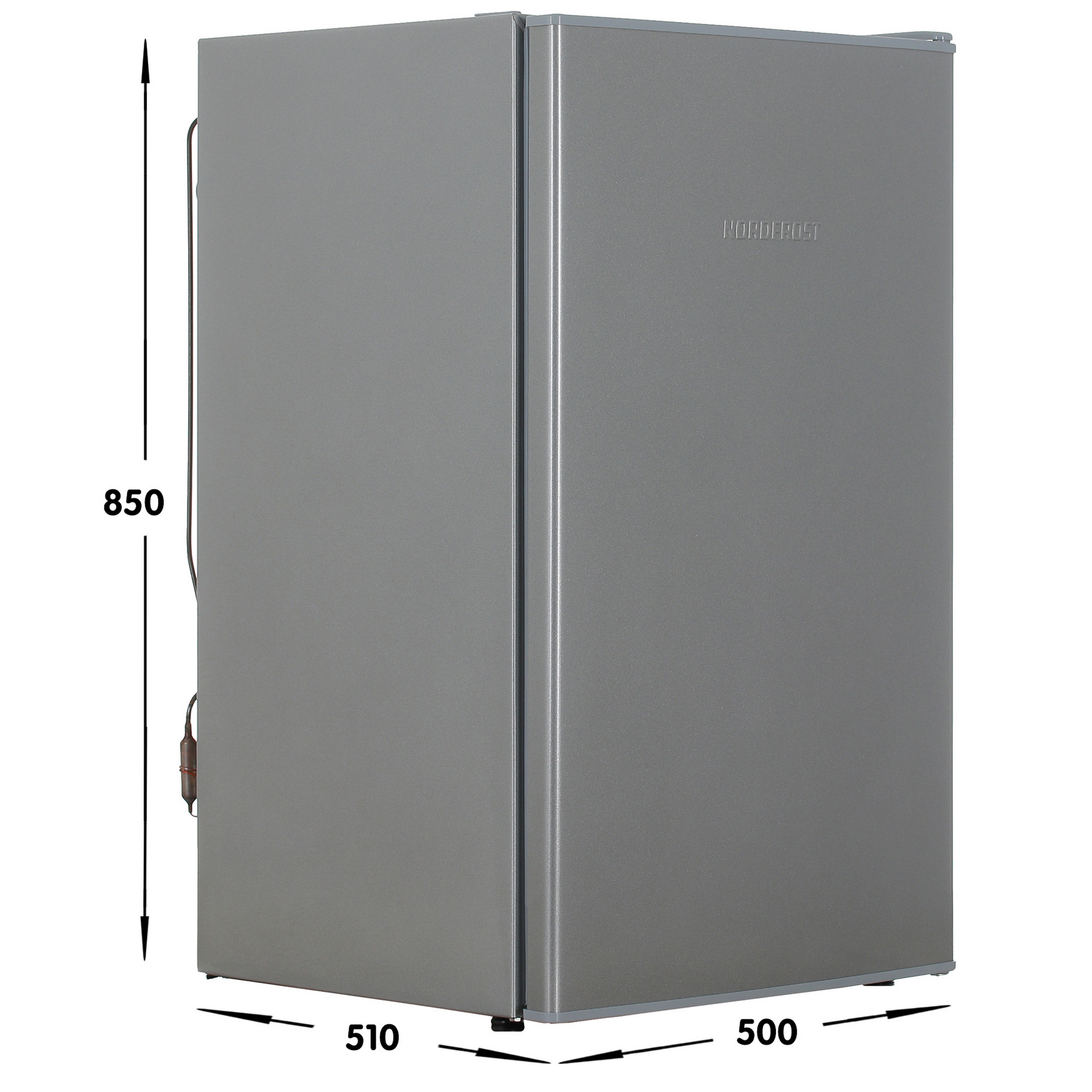 9055865 Холодильник компактный   Nordfrost NR 403 S серебристый STDN-0127900 - Вид №7