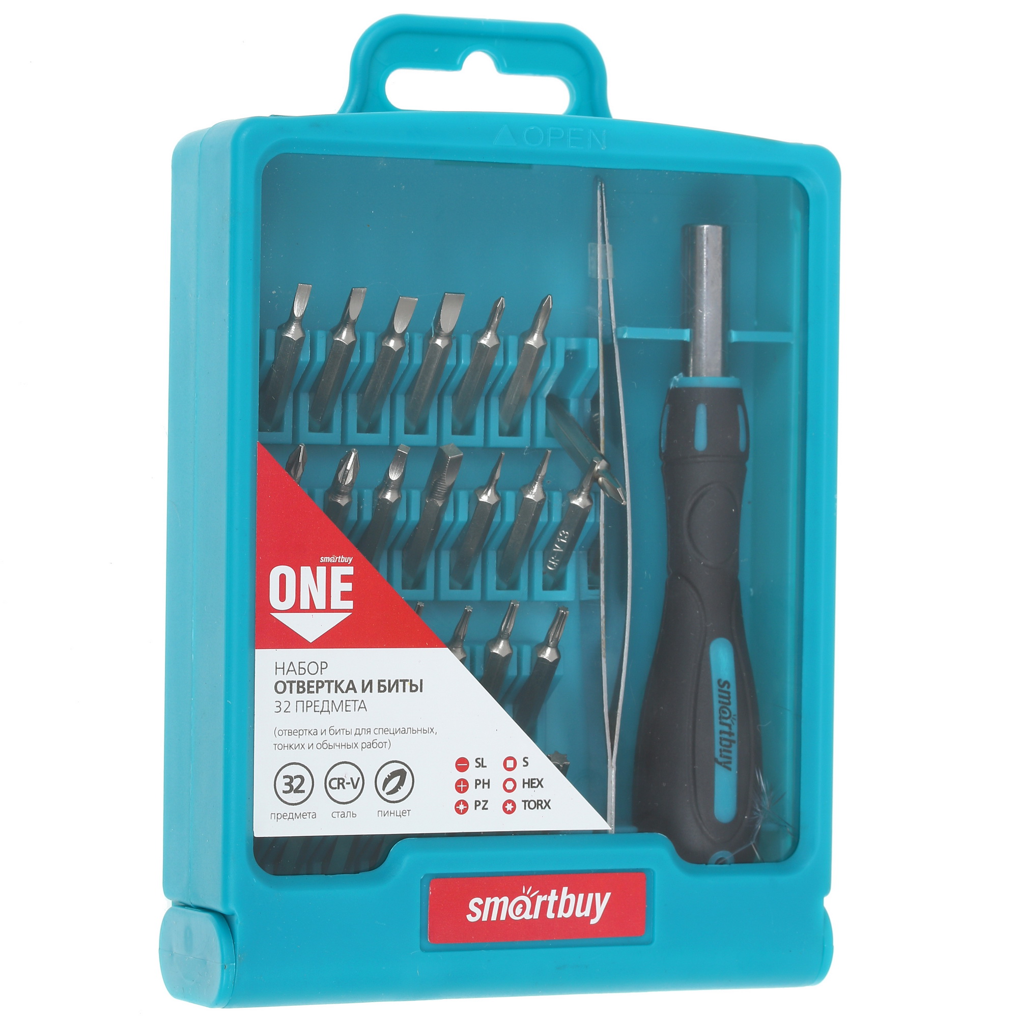 Отвертка с набором насадок Smartbuy SBT-SCBS-32P1 8121757 STDN-0141016 - Вид №2