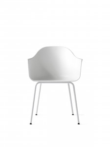 9340539-0105ZZZZ MENU Обеденный стул Harbour, стальная основа Светло-серый | белый