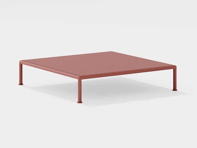 Алюминиевый квадратный низкий садовый столик с порошковым покрытием FAST Roè ARCH-00116707