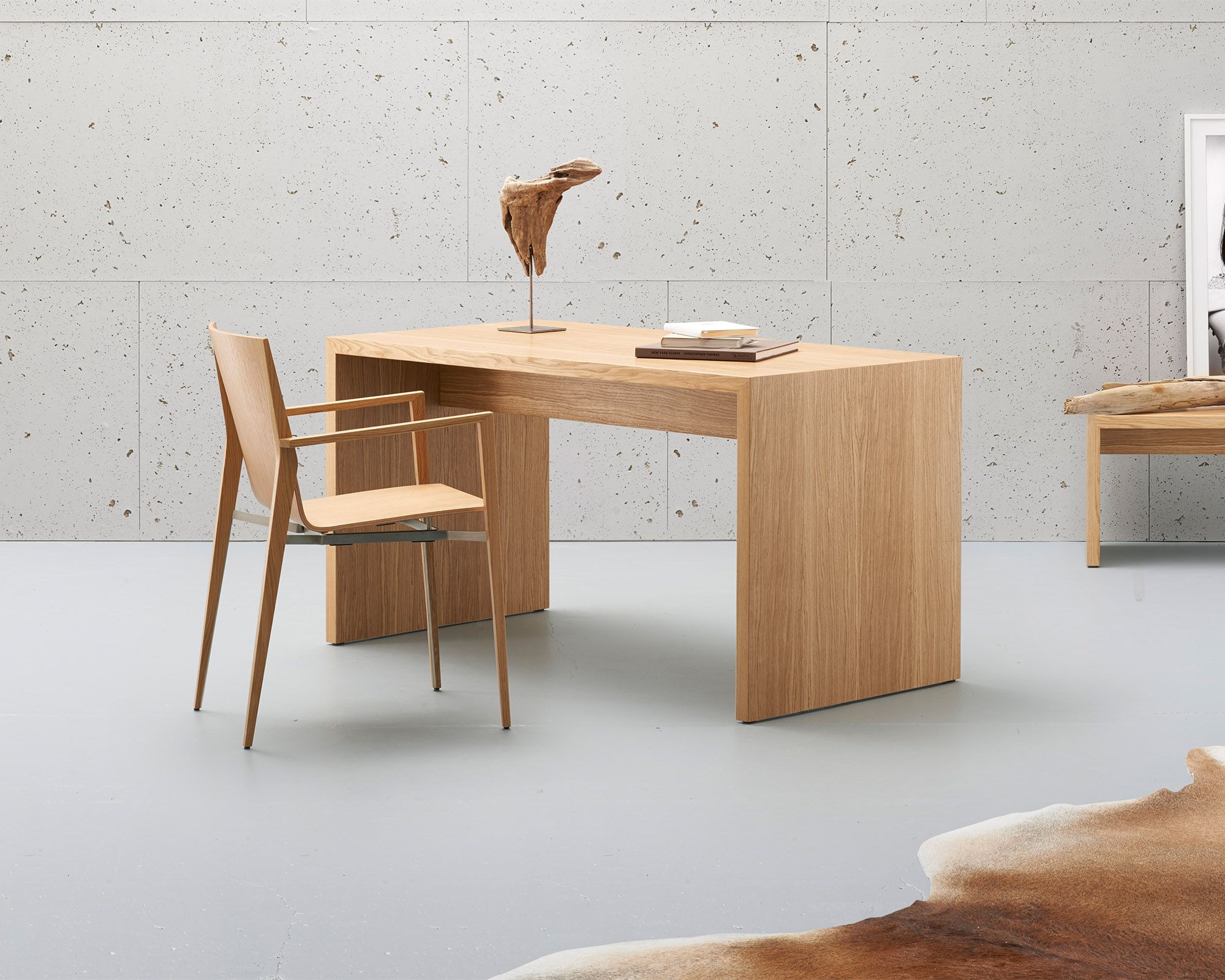 Прямоугольный стол из шпона SCHNEEWEISS interior Лаймы ARCH-00102783 - Вид №1