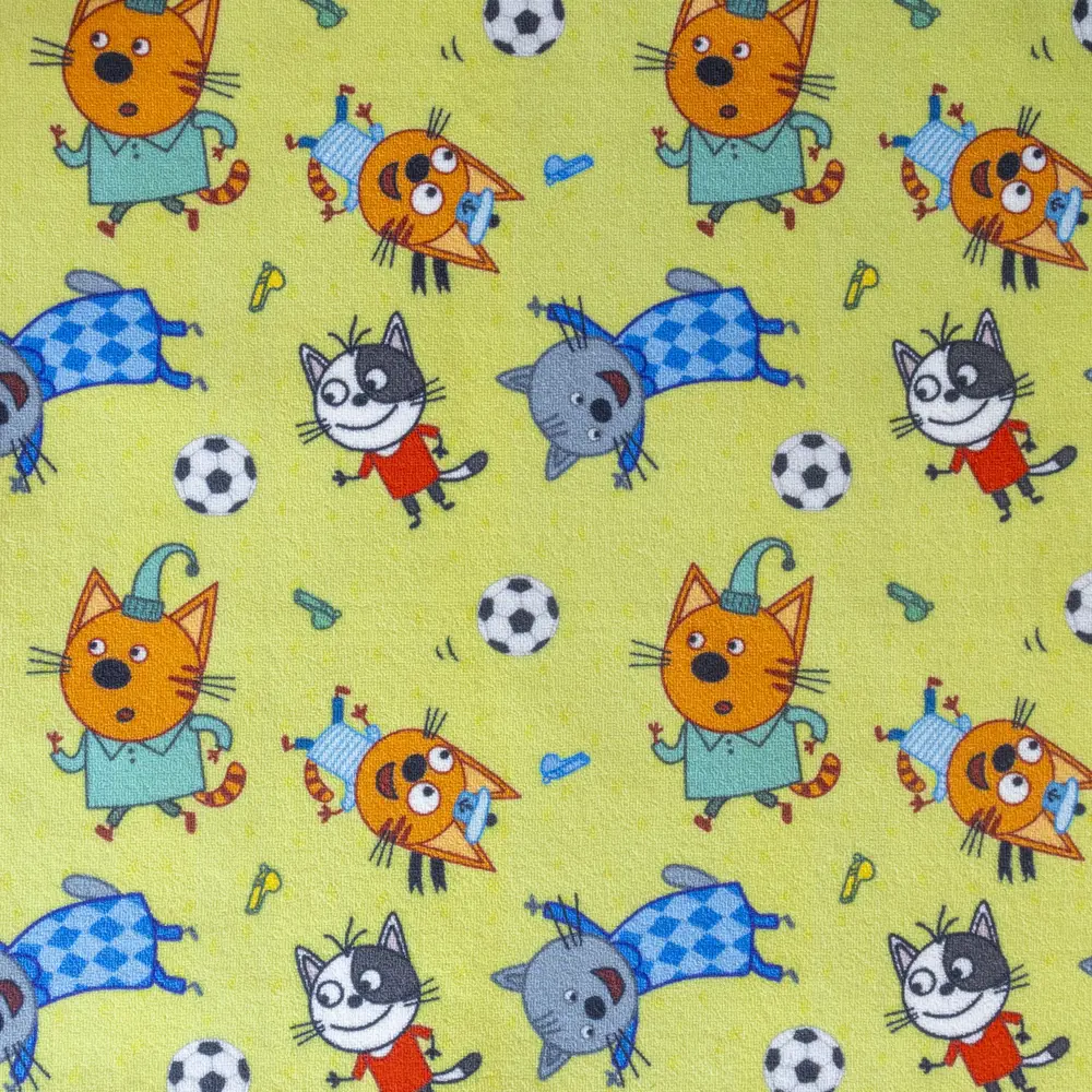 РОЯЛТАФТ Three cats - детский ковер с абстрактным рисунком 25х400 см 89405859 STLM-1579246