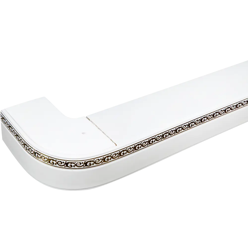 Карниз DOMLEGRAND «Флора» с позолотой для элегантного интерьера 13866241 STLM-0820998 - Вид №3