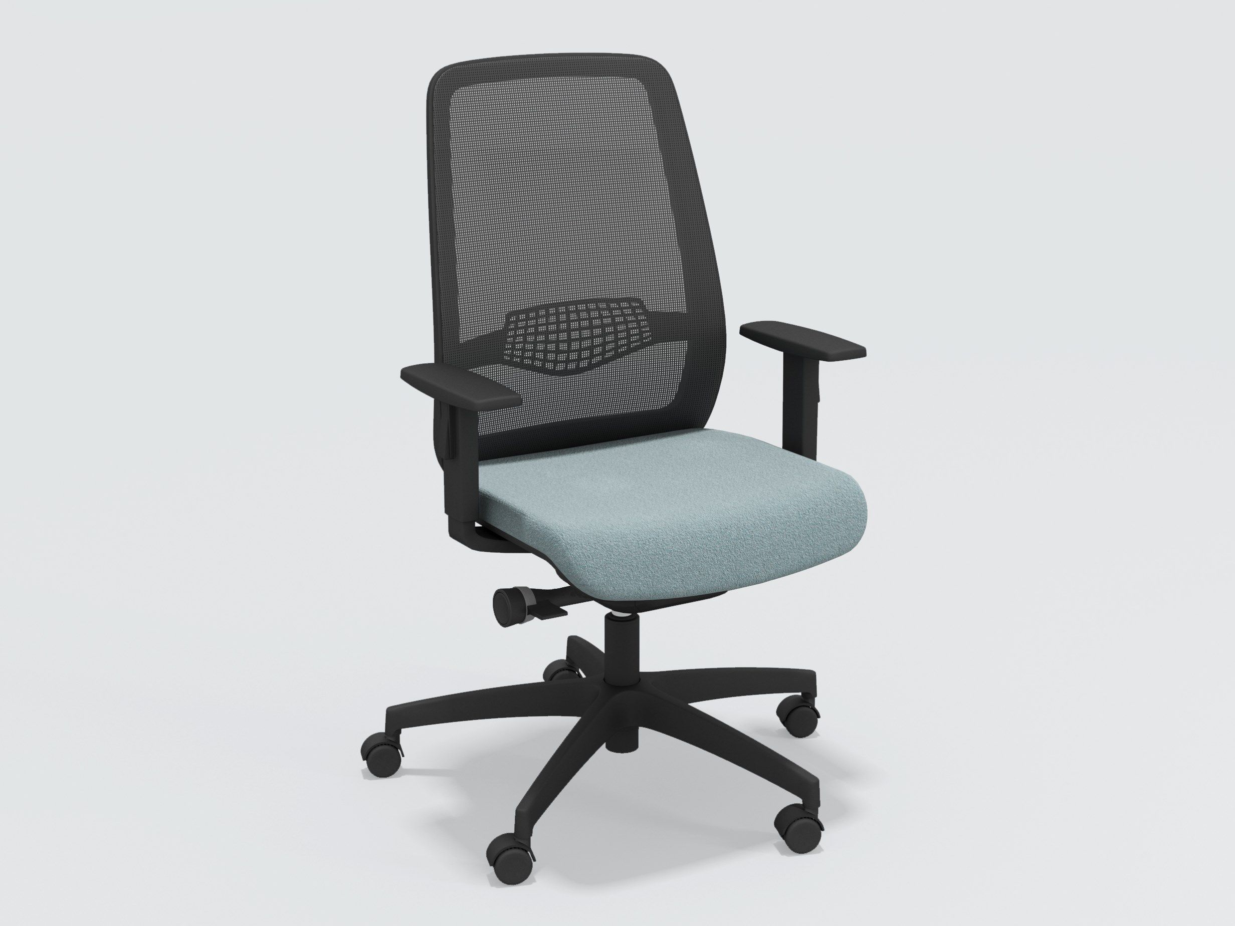 Поворотный операционный офисный стул с подлокотниками Ares Line Paddle ARCH-00079046 - Вид №9