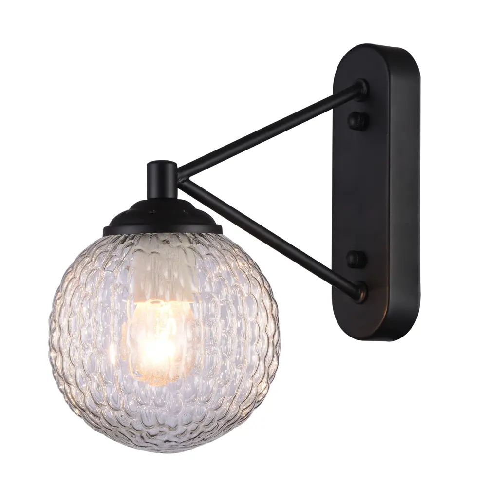 Бра Valery D5016-401, цвет чёрный Rivoli STLM-2077289