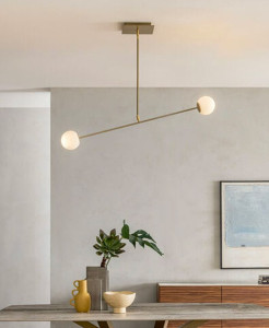 Окрашенный металлический подвесной светильник