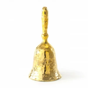 Статуэтка декоративная металлическая 25х12 см золотая Fingers SELETTI  00-3883226 Золото