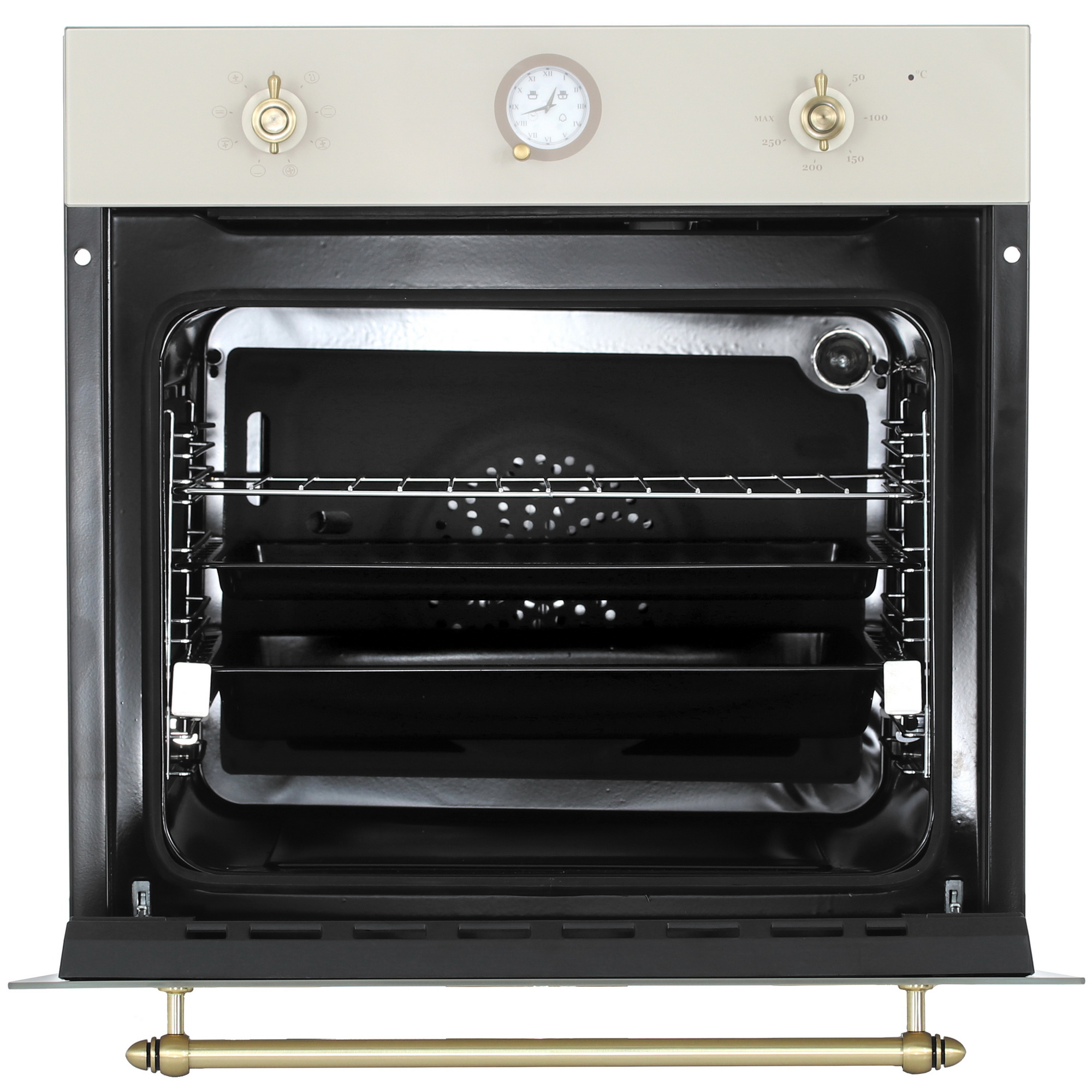 9023385 Электрический духовой шкаф HIBERG VM 6382 YR бежевый STDN-0070126 - Вид №7