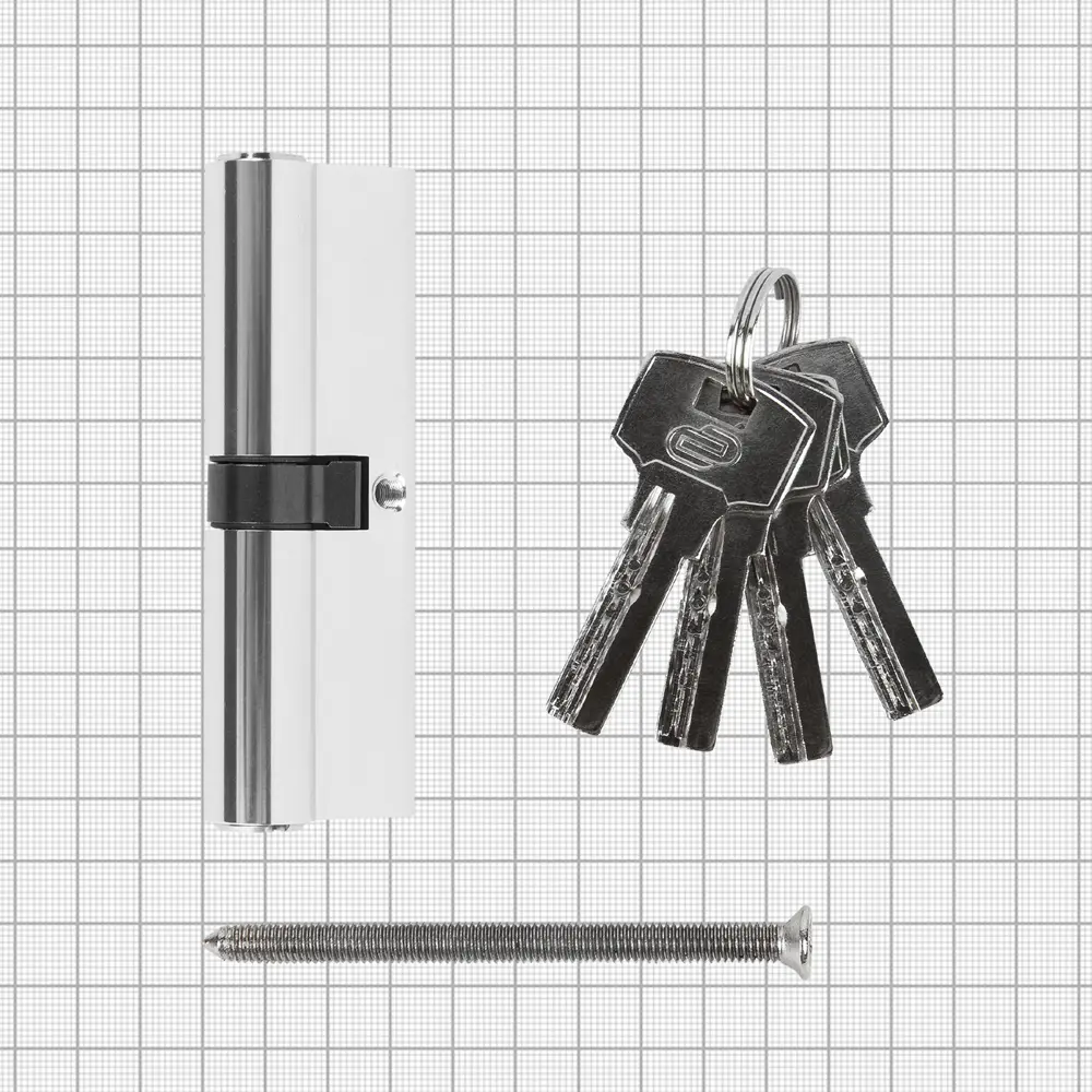 Цилиндр дверной Standers TTAL1-4545CR с хромированным покрытием 82625283 STLM-0032171 - Вид №3