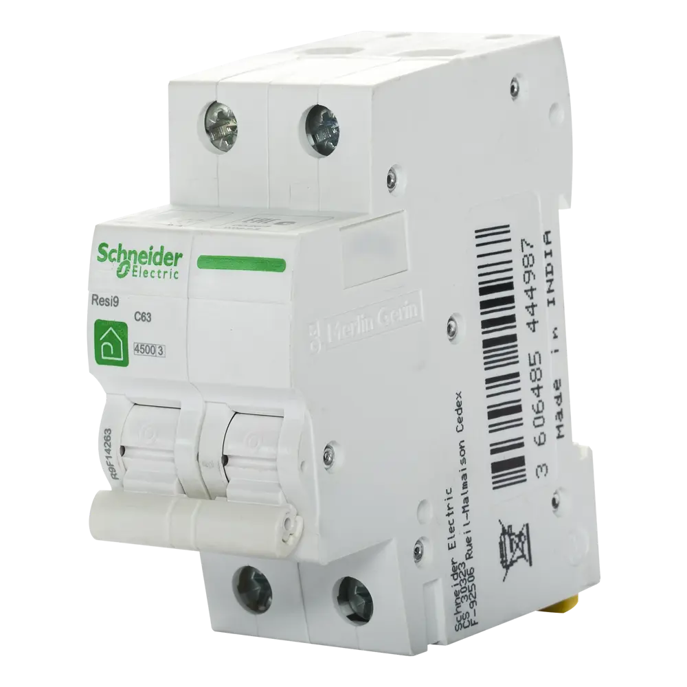 Автоматический выключатель Schneider Electric Resi9 2P C63 A 4.5 кА STLM-2138465