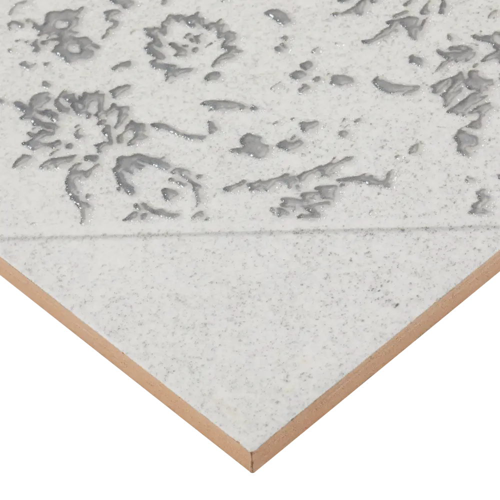 Декор настенный Belani Sheer Dec1 30x60 см матовый цвет светло-серый STLM-2021400 - Вид №1