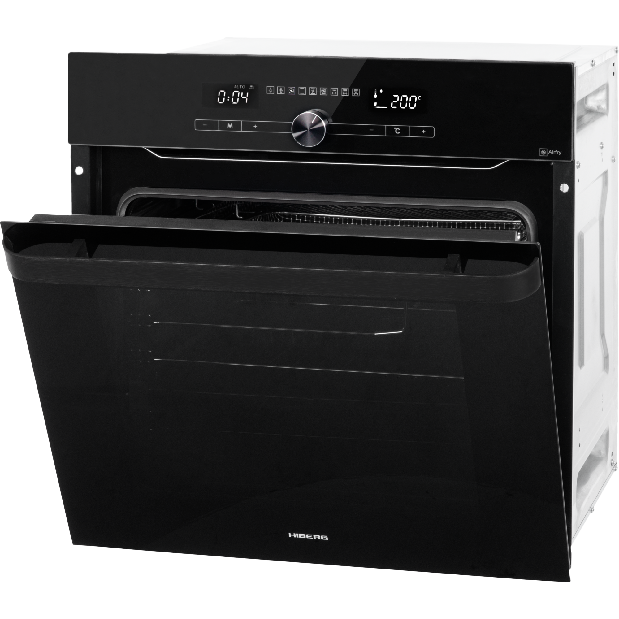 9171884 Электрический духовой шкаф HIBERG VM 6193 B черный STDN-0065107 - Вид №2