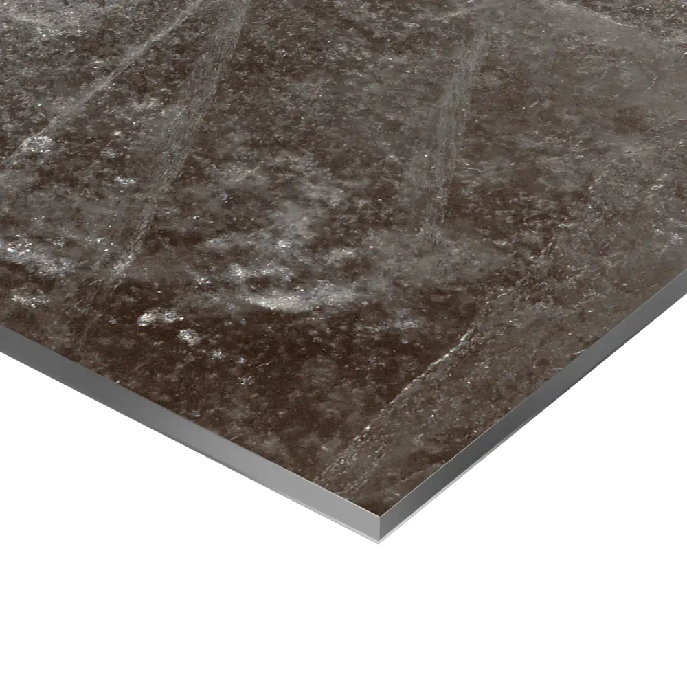 Стеновая панель Alumoart Crystal Frosty Riff 58.1.1 240x60x0.4 см алюминий цвет коричневый STLM-2096177 - Вид №1