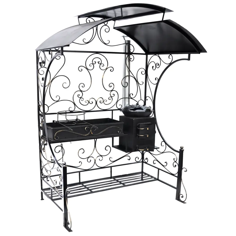 Мангал Дачный сезон Уют 110x155x220 см STLM-2072606 - Вид №2