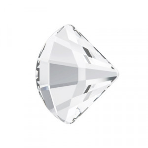 2714 MM Страз неклеевой Crystal 6 х 5.1 мм кристалл в пакете белый (crystal 001) Сваровски