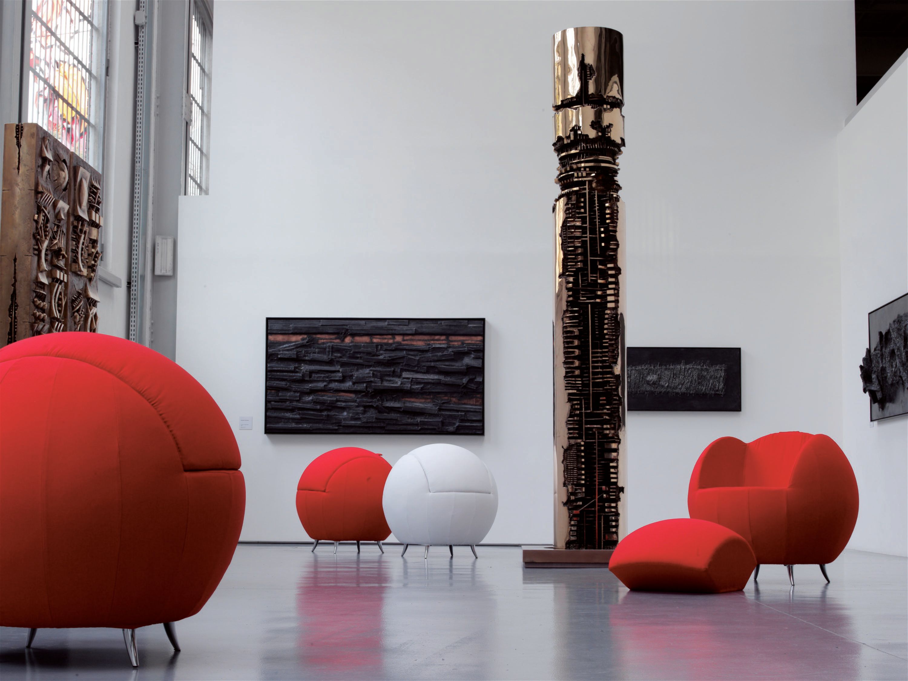 Съемное тканевое кресло с подлокотниками GRUPPO FOX день Фокса ARCH-00017768 - Вид №2