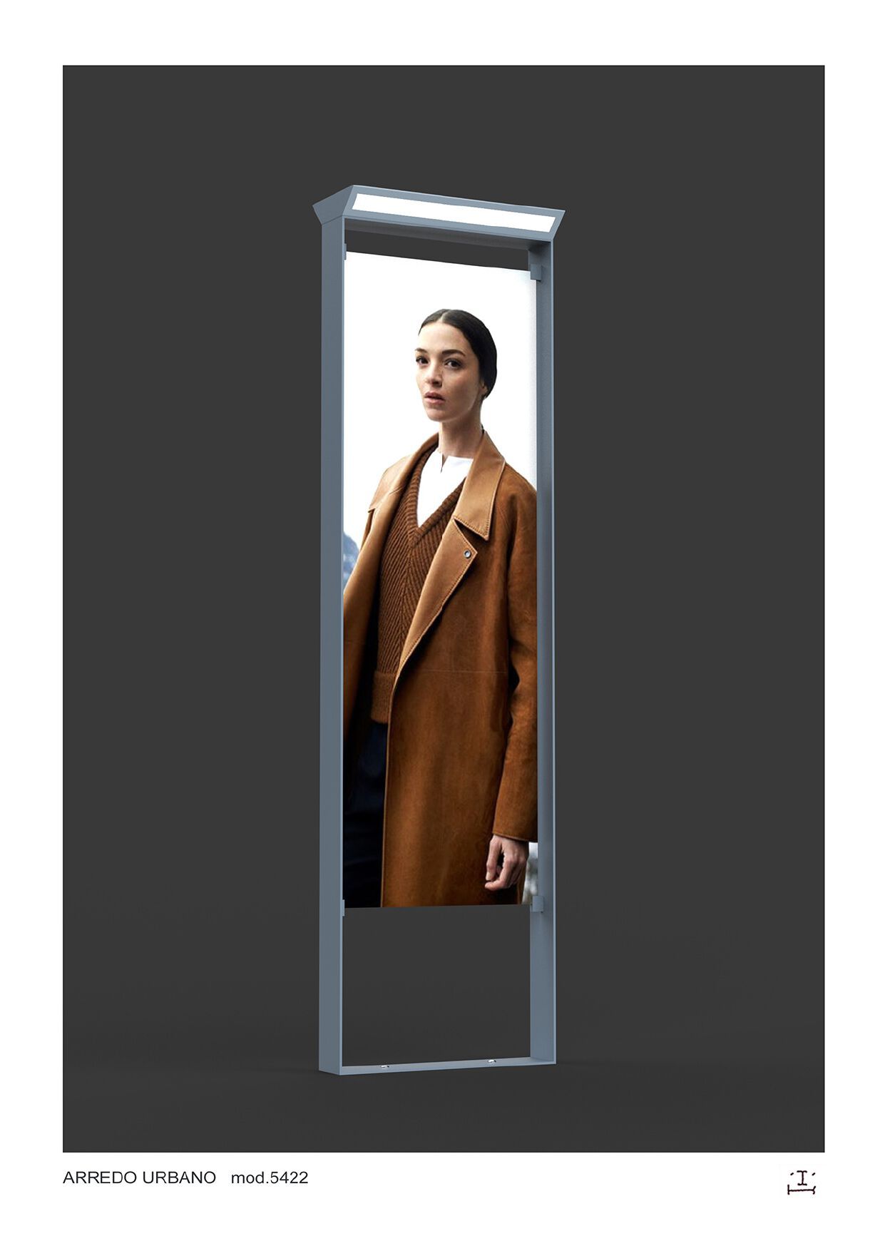 Самонесущие солнечные тотемы из стали и плексигласа CITYSì APULIA ARCH-00064366 - Вид №8