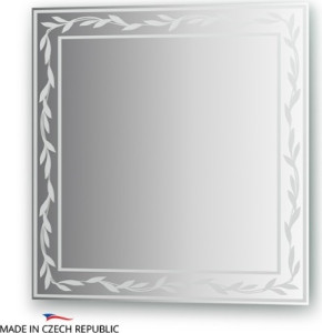 Cz 0722 Зеркало с орнаментом - ива 60Х60 см FBS Artistica