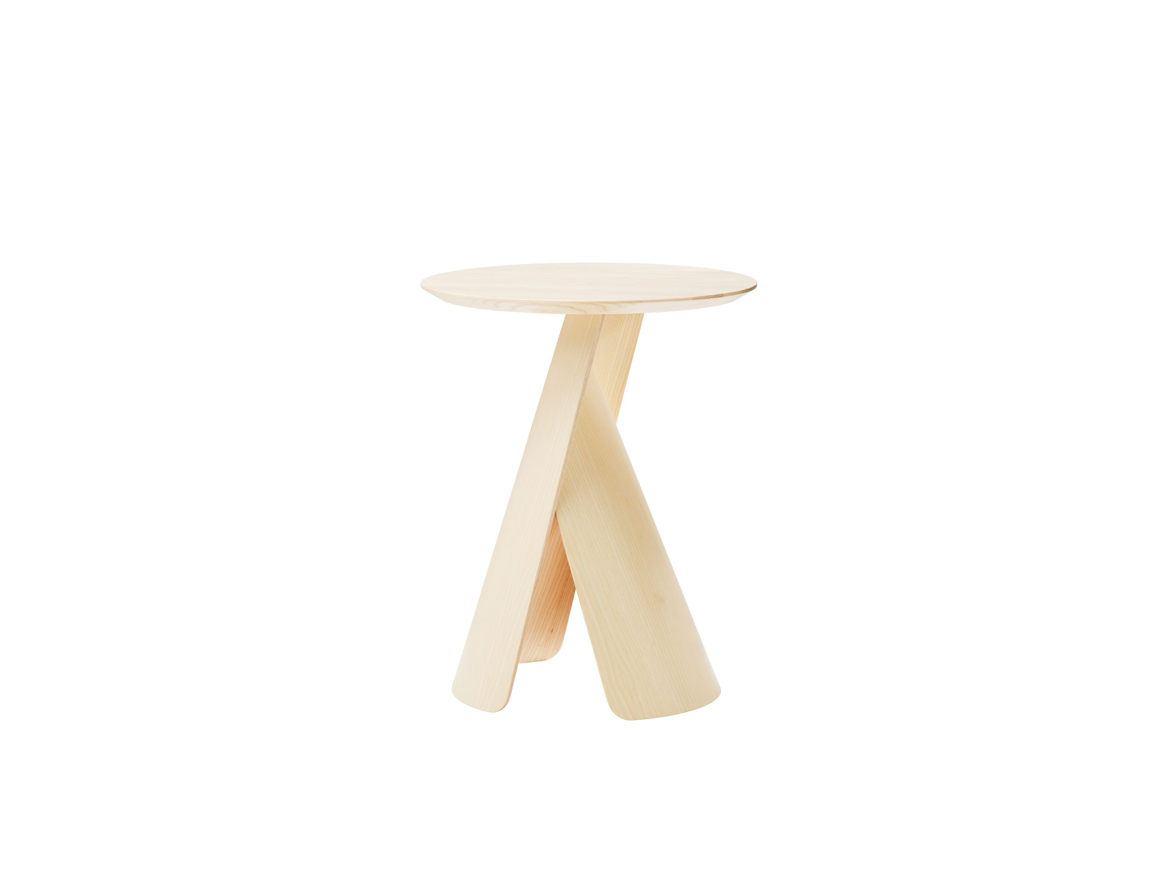 Круглый журнальный столик из массива дерева Karl Andersson HITO ARCH-00127883 - Вид №6