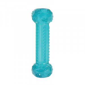 ПР0042079 Игрушка для собак Хрустящая палочка термопластичная резина бирюзовая 15см ZOLUX