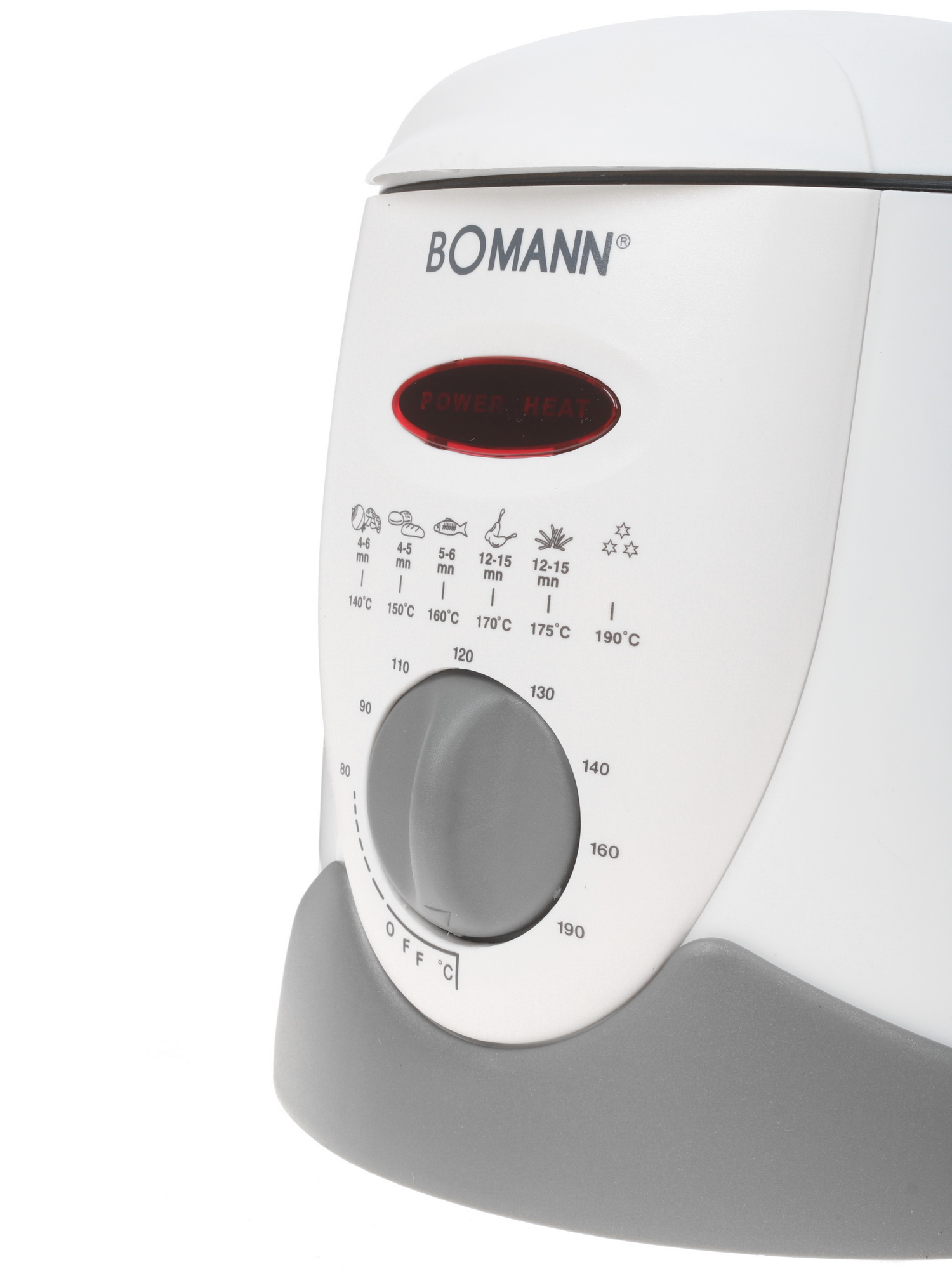 1122179 Фритюрница Bomann FFR 1290 CB белый STDN-0034741 - Вид №3