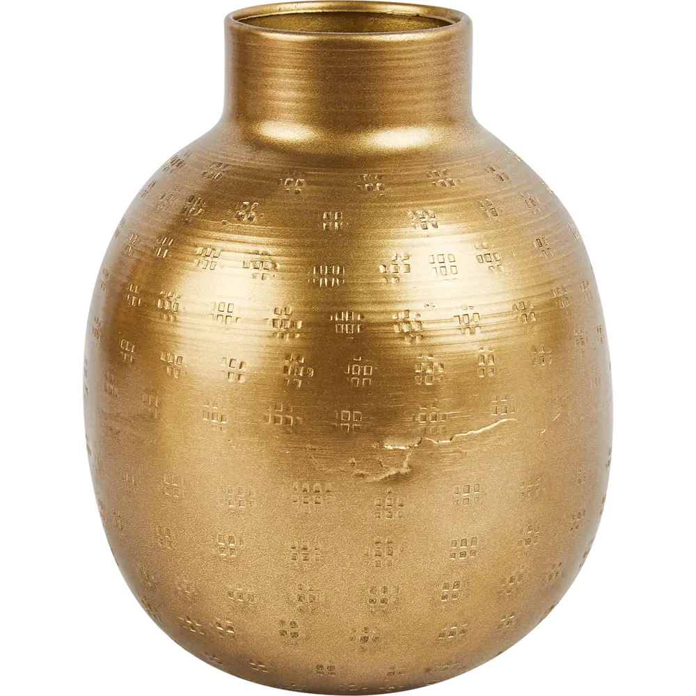 Ваза Atmosphera металл коричневый 14 см STLM-2065073 - Вид №1