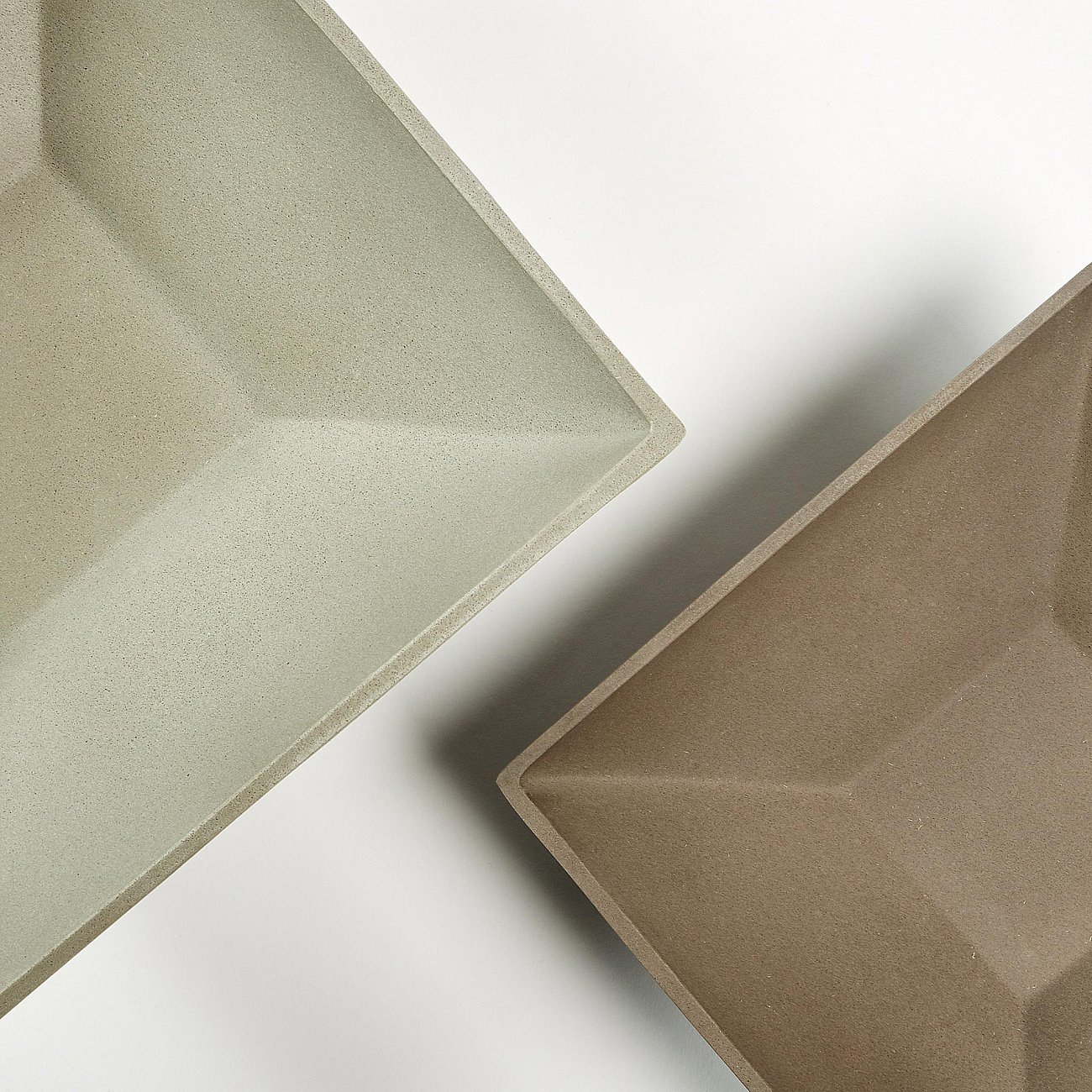 Чаша из цемента коричневая и серая Stefy от La Forma, 2 штуки LA FORMA STEFY 342761 Серый  - Вид №1