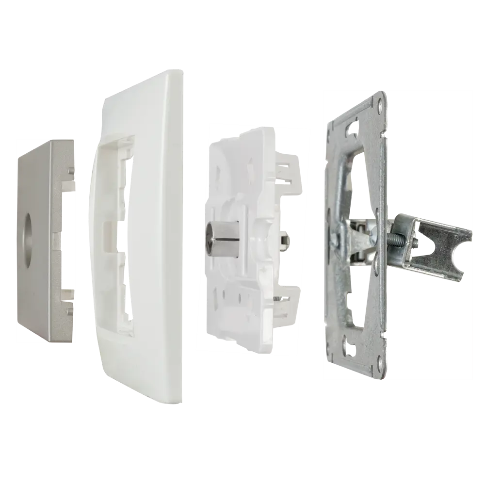 TV розетка SYSTEME ELECTRIC W59 для скрытого монтажа в платине 82797857 STLM-0036013 - Вид №4