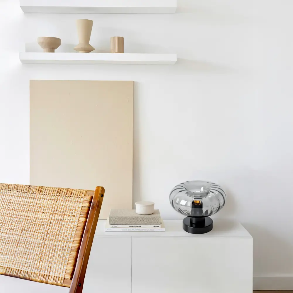 Настольная лампа Freya Glans цвет черный STLM-2097270 - Вид №10