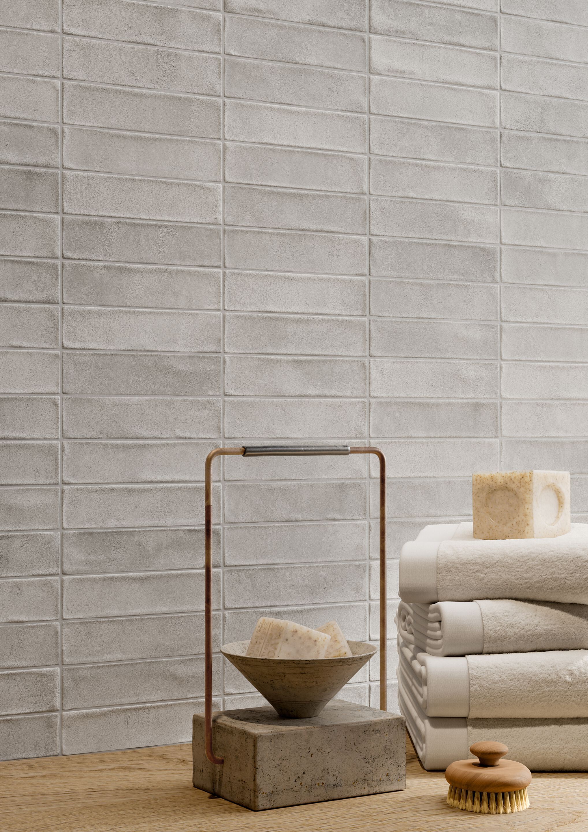 Глазурованный керамогранит / напольное покрытие Ceramica Rondine CRUDA BRICK ARCH-00018388 - Вид №7