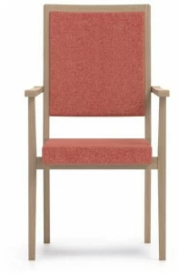 PIAVAL Штабелируемый стул из ткани с высокой спинкой Swing | health & care 32-25/6